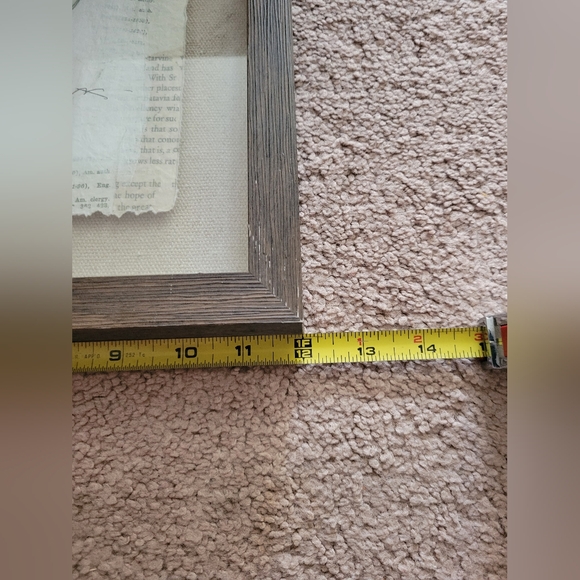 Framed Cow Art Print - Brown, black and White rustic feeling - Picture 4 of 4